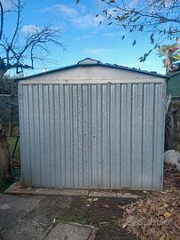 Box in lamiera (baracca) Larg. 2,60m Prof. 5,20m