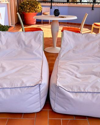 Due pouf Avalon italia