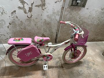 Bicicletta per bambina colore rosa