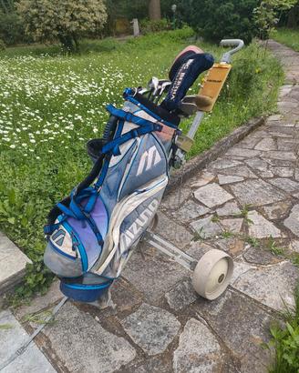 Set completo da golf in carbonio 