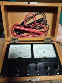 AMPEROMETRO E VOLTMETRO 