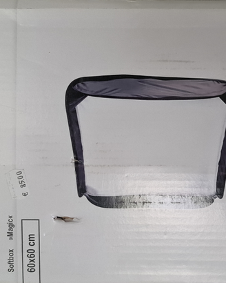 Softbox Valimex per flash a slitta