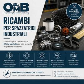 Ricambi spazzatrici e motoscope