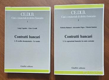 Contratti Bancari - Ed. Giuffrè. 2 volumi 