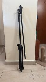 Asta microfonica professionale a giraffa