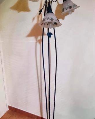 piantana con lampadario 
