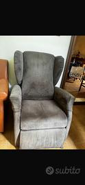 Poltrona elettrica relax reclinabile