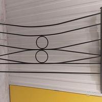 Testiera letto in ferro battuto