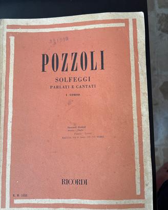 Pozzoli solfeggi parlati e cantati 1 corso