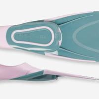 SUBEA Pinne snorkeling bambino FF 100 SOFT rosa