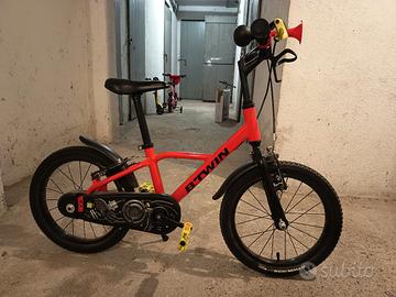 bici bimbo 16 pollici B'Twin 900 Racing