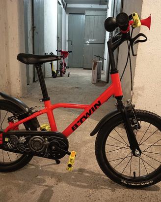 bici bimbo 16 pollici B'Twin 900 Racing