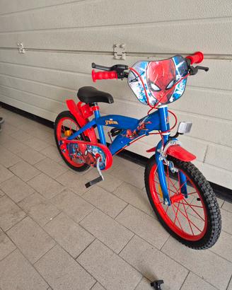 bici bambini spiderman