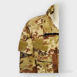 camicia ex militare vintage italiana no label