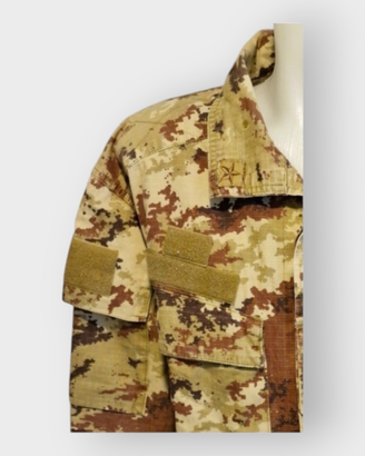 camicia ex militare vintage italiana no label