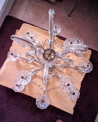 lampadario murano anni 30 
