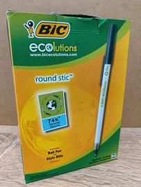 🖊️ BIC ECOlutions Round Stic - 60 Penne NUOVE