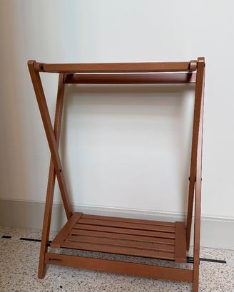 Foppapedretti Portasalviette Pieghevole in Legno
