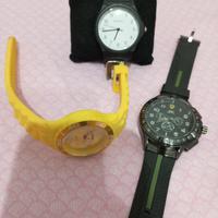 LOTTO DI 3 OROLOGI COME IN FOTO.... TUTTO 5 EURO