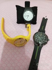 LOTTO DI 3 OROLOGI COME IN FOTO.... TUTTO 5 EURO