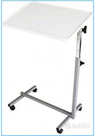 Tavolino pieghevole a rotelle