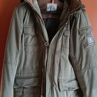giubbotto uomo di colore verde militare taglia S