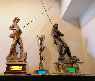 Trofei sportivi pesca e tiro a volo