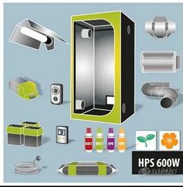 Grow box completa 120×120×200 cm