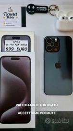 IPHONE 15 PRO MAX 256GB