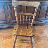 Sedie in legno