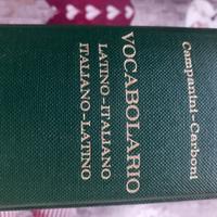 Vocabolario italiano- latino CAMPANINI -CARBONI