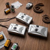 Set 3 Fotocamere Analogiche 35mm Vintage