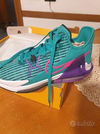 Scarpe basket LeBron witness 6 clear emerald 