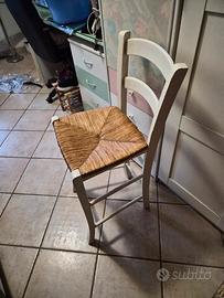 sedia a sgabello 4 pz