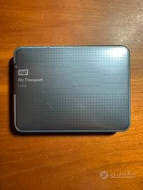 WD My Passport Ultra - 1TB POCO TRATTABILE