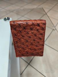 portafogli pitone e struzzo