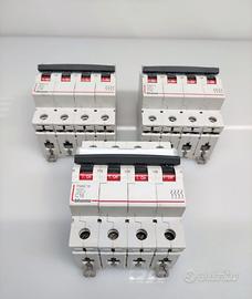 3 X Bticino FN84C16 Interruttore Magnetotermico 4P