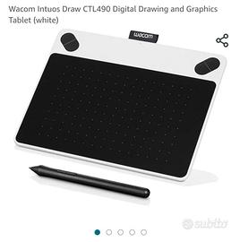 Tavoletta grafica Wacom Intuos Draw CTL-490/W1-BX