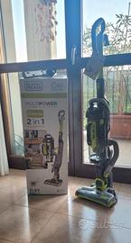 BLACK+DECKER 21.6V Aspirapolvere Multipower 2in1