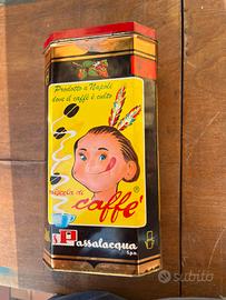 Latta vintage Passalacqua caffè torrefatto