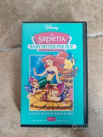 vhs La sirenetta baby sitter per due videocassetta
