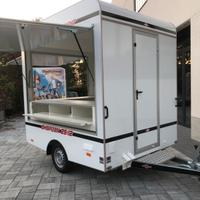 Rimorchio adibito alla vendita