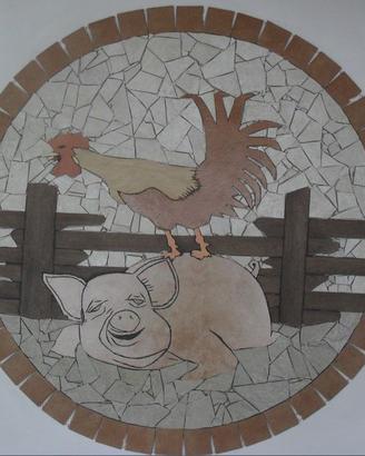 Rosone per pavimenti mod. " IN THE OLD FARM "