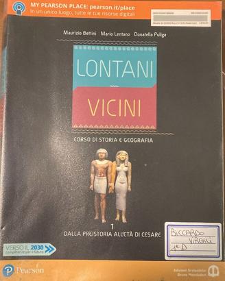 Lontani Vicini 1 ISBN 9788869105463