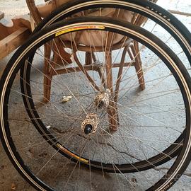 Campagnolo Mavic ruote corsa, corpetto 10v