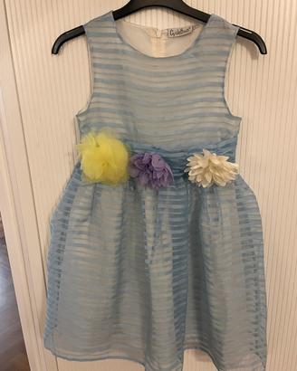 Vestito tulle Cycleband bambina estivo 9/10 anni