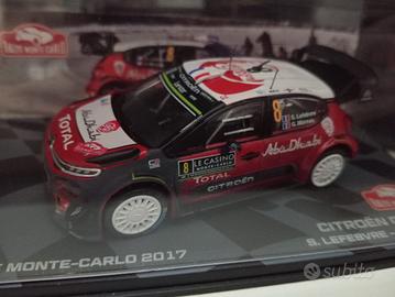 Lefevre Citroen c3 wrc montecarlo rally 2017 1/43
