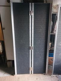 Rampa pieghevole portatile alluminio 303cm