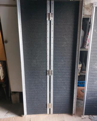 Rampa pieghevole portatile alluminio 303cm