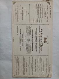 pubblicità su carta assorbente 